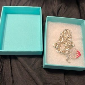 Authentic Tiffany Charm Bracelet